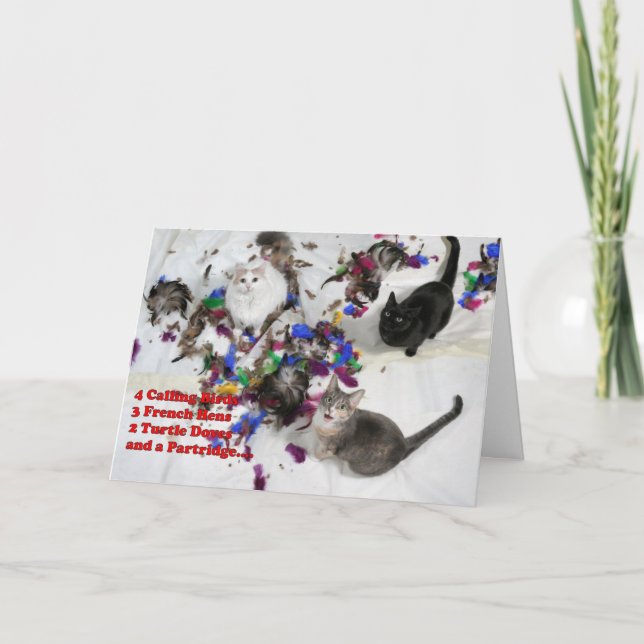 12 Days of Christmas Greeting Card (Front)