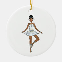 12 Days of Christmas Ornament - 9 Ladies Dancing