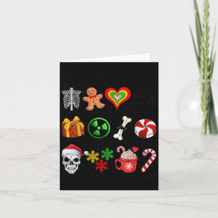 12 Days Of Radiology Xray Tech Ct Mri Merry Christ Card