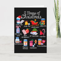 12 Drugs Of Christmas Pharmacist Technician Pharma