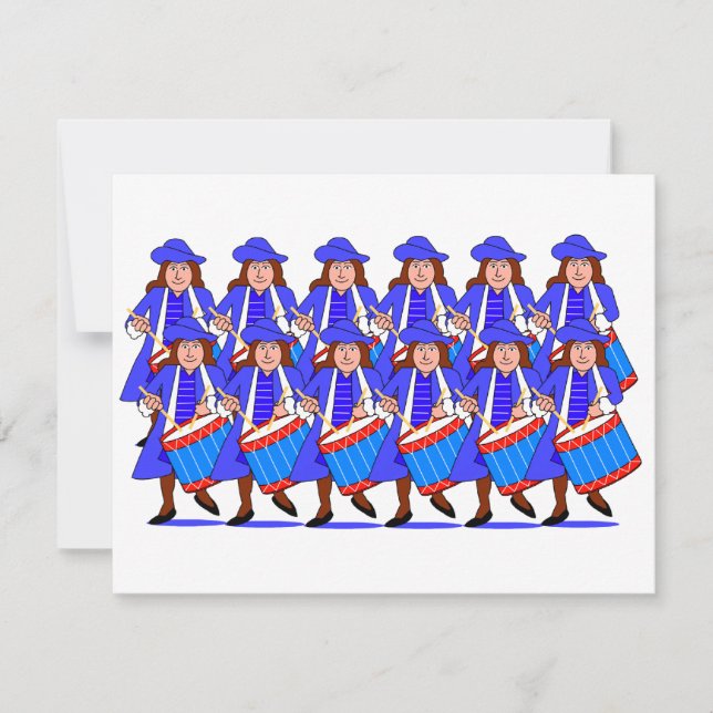 12 Drummers Drumming (Front)