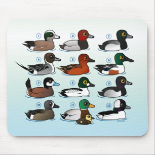 12 Ducks Mouse Pad