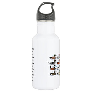 12 Ducks with Key 532 Ml Water Bottle