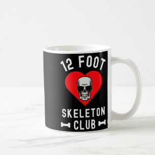12 Foot Skeleton Club Giant Skelly Gles Valentine' Coffee Mug