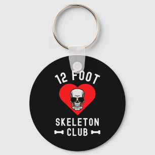 12 Foot Skeleton Club Giant Skelly Gles Valentine' Keychain