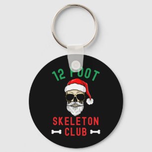 12 Foot Skeleton Club Giant Skelly Halloween  Keychain