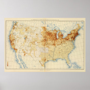 12 Foreign born 1890 Poster