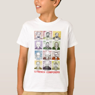 12 French Composers T-Shirt