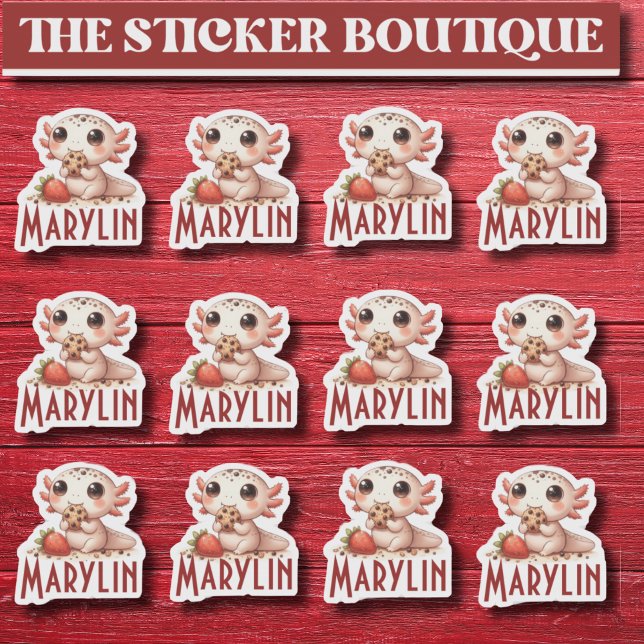 12 In One Cute Custom Name  Snack Time Axolotl  (Creator Uploaded)