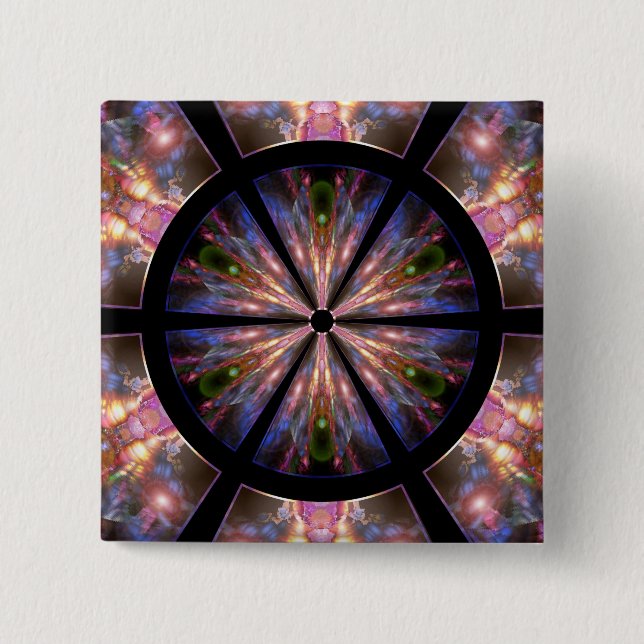 12 Kingdoms 2 Inch Square Button (Front)