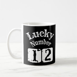 12 - Lucky Number 12 Luck Coffee Mug