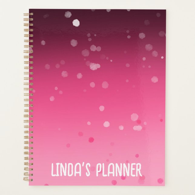 12 mois pour briller le planificateur de noms pers (Devant)