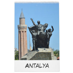 12 month Antalya, Turkey Calendar