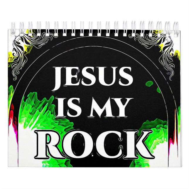 12 Month Calendar  Christian Oil Paintings! (Cover)