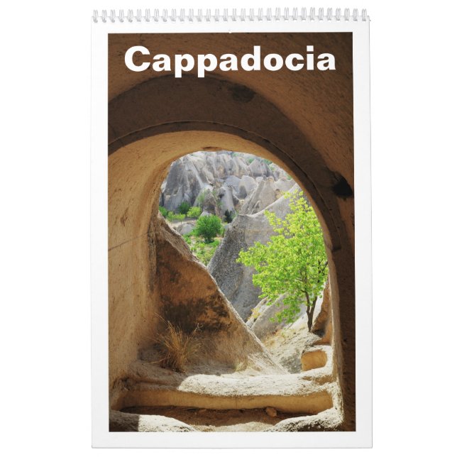 12 month Cappadocia Turkey Photo Calendar (Cover)