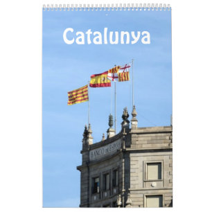 12 month Catalunya (Catalonia) photo calendar