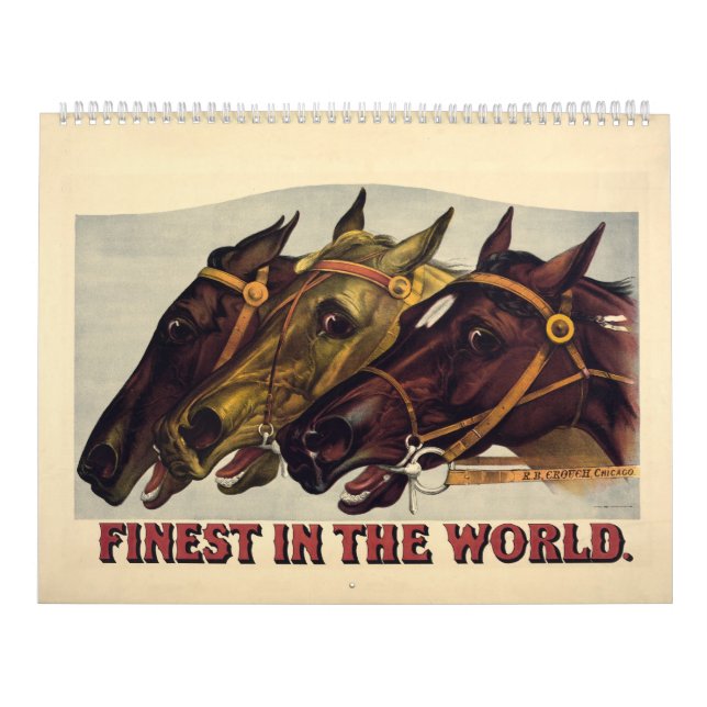 12 month Finest of the World Calendar (Cover)