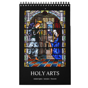 12 month Holy Arts Photo Calendar