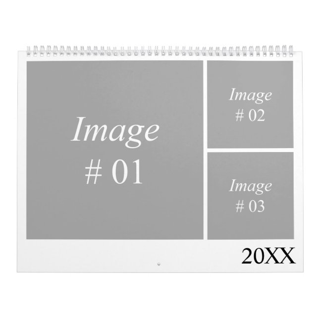 12 month instagram collection template calendar (Cover)