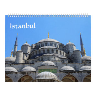 12 month Istanbul Photo Calendar