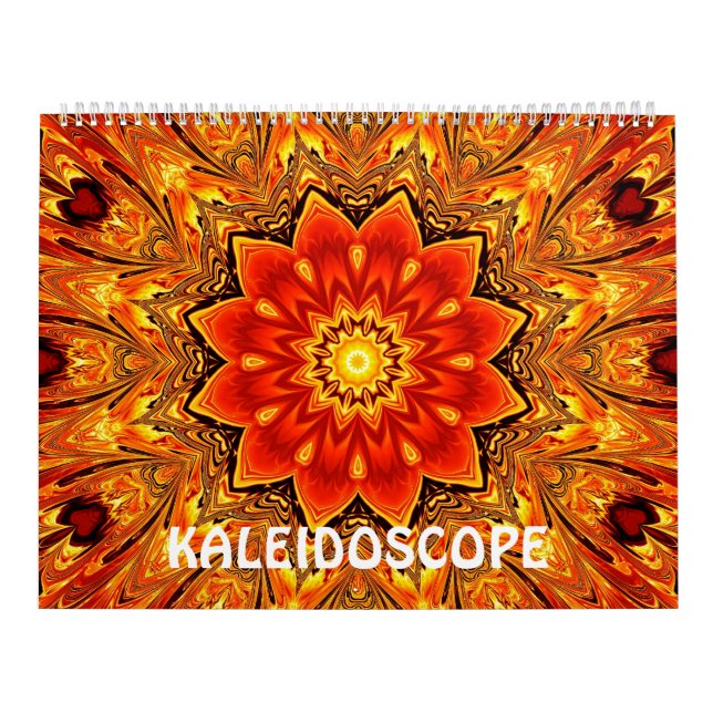 12 month Kaleidoscope calendar (Cover)