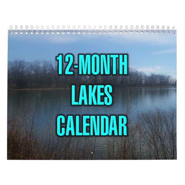 12-Month Lakes Calendar (Cover)