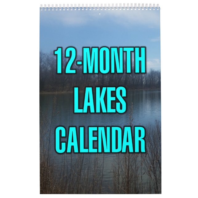 12-Month Lakes Calendar (Cover)
