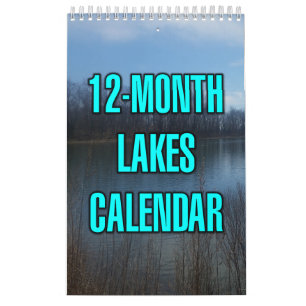 12-Month Lakes Calendar