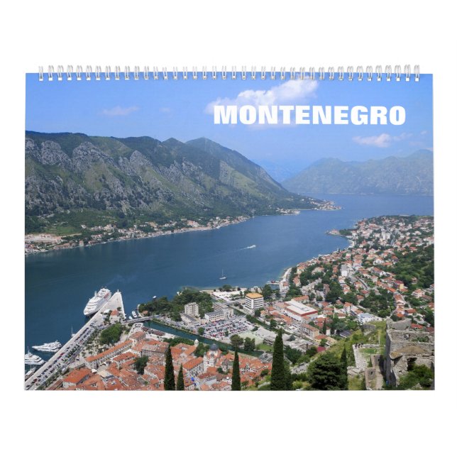 12 month Montenegro Photo Calendar (Cover)