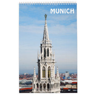 12 month Munich Wall Calendar
