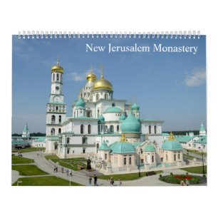 12 month New Jerusalem Monastery Calendar