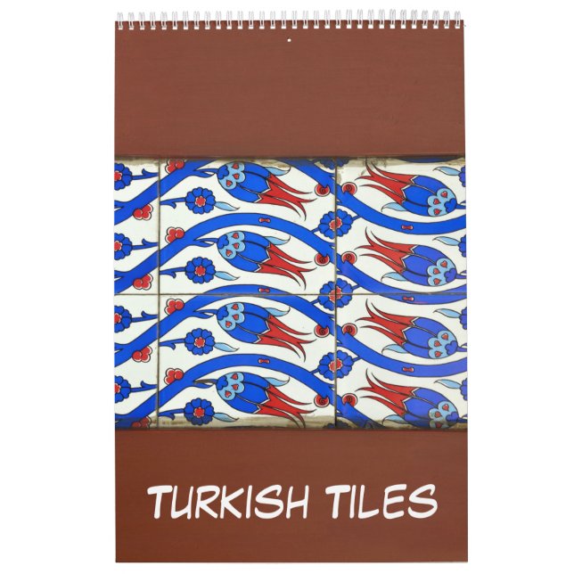 12 month of Turkish Tiles Calendar (Cover)
