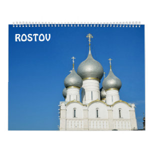 12 month Rostov, Russia Photo Calendar
