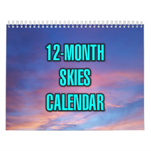 12-Month Skies Calendar