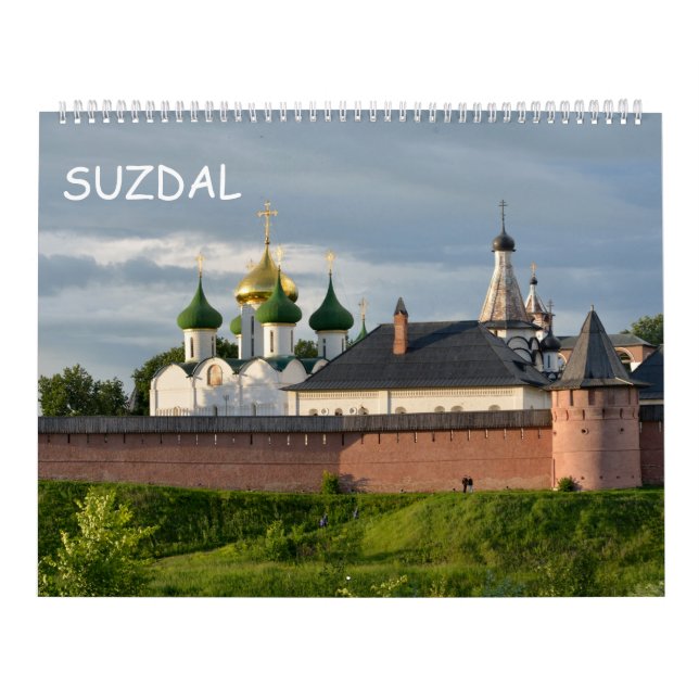 12 month Suzdal, Russia Calendar (Cover)