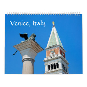 12 month Venice Photo Calendar