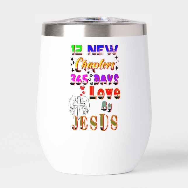 12 New Chapters 365 Days Love By Jesus (Front)