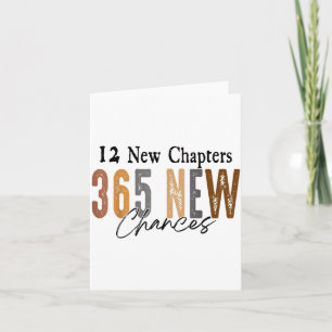 12 New Chapters 365 New Chances Family  Card