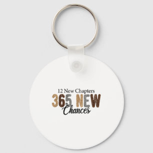 12 New Chapters 365 New Chances  Keychain