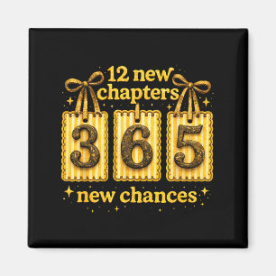 12 New Chapters 365 New Chances Party Family 2026 Magnet