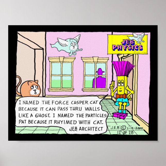 12 OF 28 PAGE NEW SCIENCE THEORY, POSTER (Front)