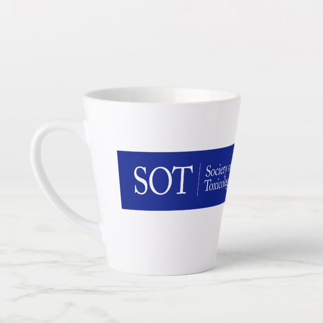 12 oz Latte Mug - Let's Talk Toxicology (Left)