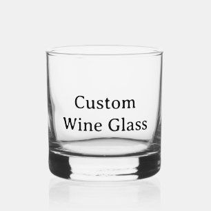 12 oz Printed Rocks Glass