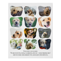 12 Photo Collage And Text Unique Personalized