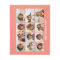 12 Photo Collage with Coral Peach and Text