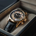 12 Photo Custom Collage Watch<br><div class="desc">Display your favourite photos on this beautiful personalized watch. Add your custom text of a one of a kind design or gift for spouse, grandparents, grad, etc.</div>