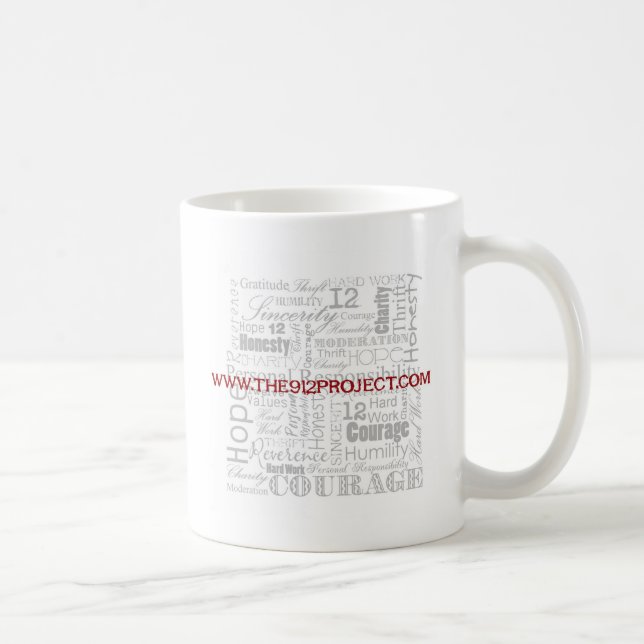12 principles coffee mug (Right)