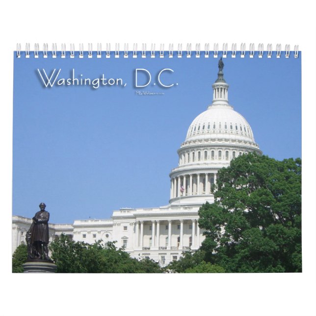 12 Scènes du Calendrier de Washington DC (Protection)