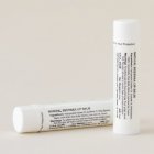 12 Spearmint Custom Étiquette Lip Balm Business Lo