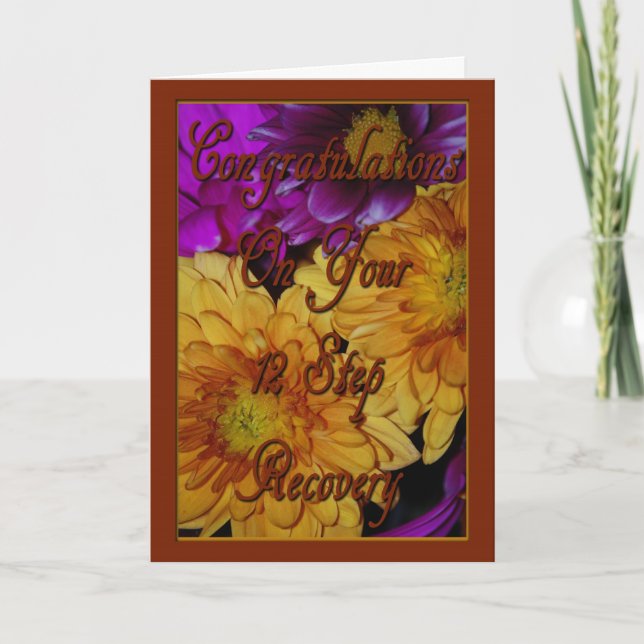 12 Step Recovery Card (Front)